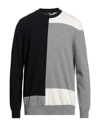 +39 Masq Man Sweater Black Size 44 Wool