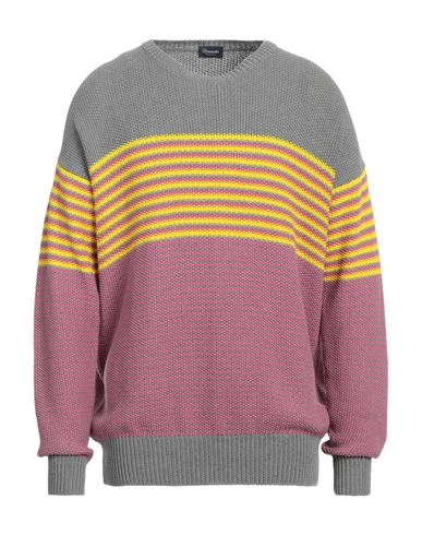 Drumohr Man Sweater Grey Size 38 Cotton