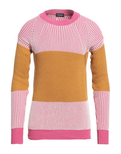 Drumohr Man Sweater Magenta Size 38 Cotton