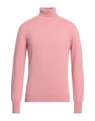 Mauro Ottaviani Man Turtleneck Pink Size 46 Wool, Cashmere