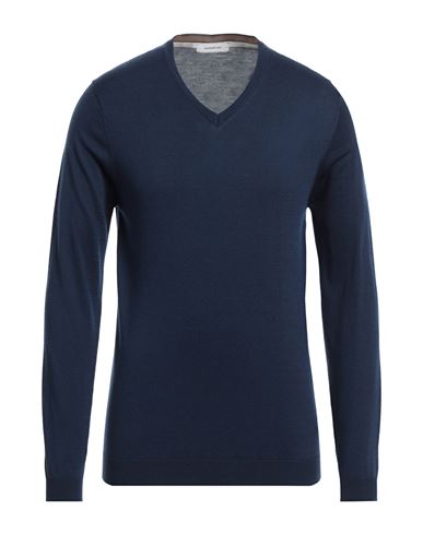 Shop Hamaki-ho Man Sweater Navy Blue Size Xxl Polyester, Acrylic, Nylon, Merino Wool