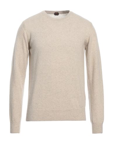 Mp Massimo Piombo Man Sweater Beige Size Xxl Cashmere In Beige