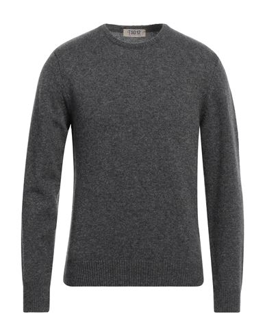 Tsd12 Man Sweater Lead Size 3xl Lambswool, Polyamide In Grey