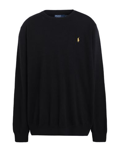 Polo Ralph Lauren Man Sweater Black Size Xxl Wool