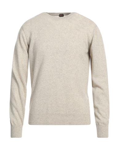 Mp Massimo Piombo Man Sweater Beige Size Xxl Cashmere