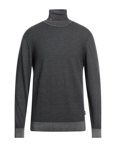 Bob Man Turtleneck Grey Size S Virgin Wool In Gray