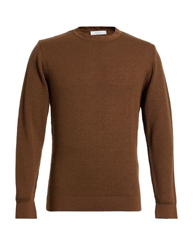 Diktat Man Sweater Brown Size Xxl Wool, Acrylic In Brown
