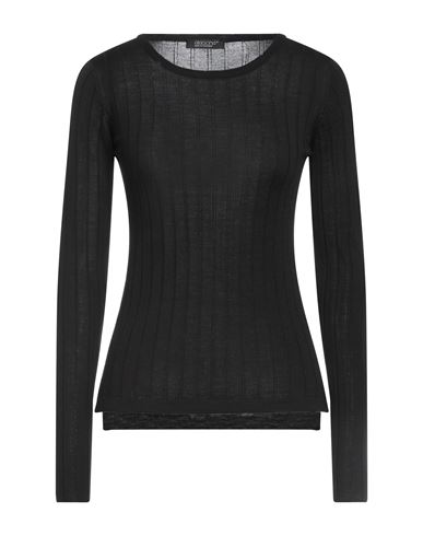 Aragona Woman Sweater Black Size 8 Wool