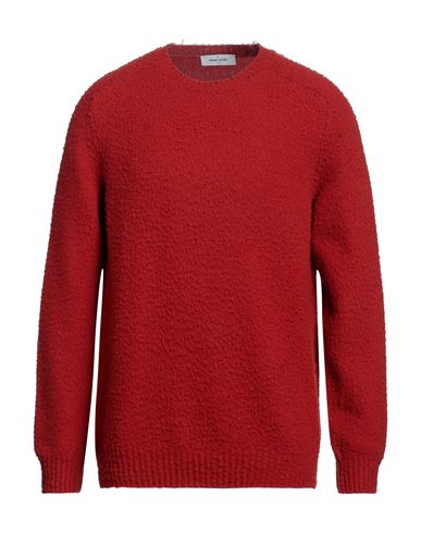 Gran Sasso Man Sweater Tomato Red Size 40 Virgin Wool