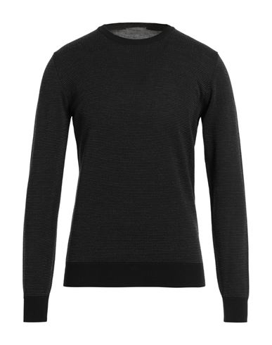 Ferrante Man Sweater Black Size 42 Merino Wool
