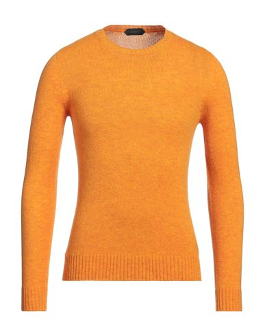 Zanone Man Sweater Mandarin Size 44 Virgin Wool