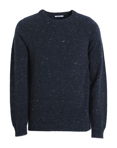 Simon Gray. Man Sweater Midnight Blue Size Xl Wool, Cashmere, Polyamide In Grey