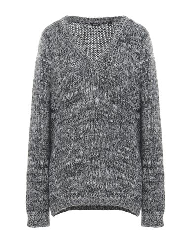 Aspesi Woman Sweater Black Size 6 Virgin Wool