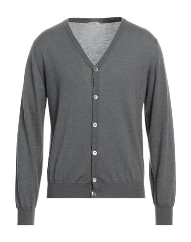 Paglia Man Cardigan Grey Size 40 Cashmere In Gray