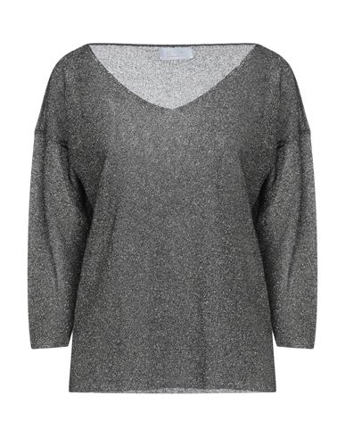 Be You By Geraldine Alasio Woman Sweater Black Size M Viscose, Polyamide, Polyester