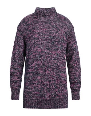 Maison Flaneur Maison Flâneur Man Turtleneck Pink Size 42 Wool, Cashmere, Acrylic, Mohair Wool, Polyamide