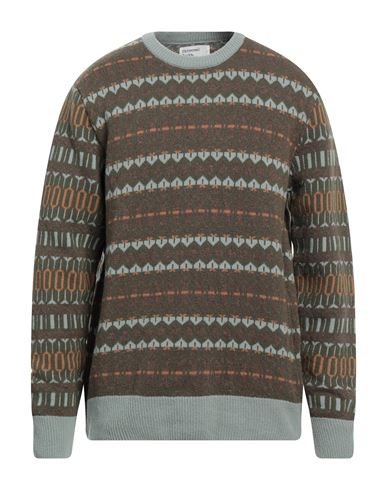 Universal Works Man Sweater Military Green Size L Wool, Polyamide