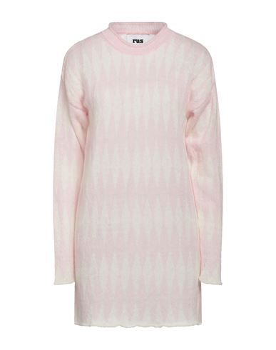 Rus Woman Sweater Pink Size M Baby Alpaca Wool, Recycled Nylon, Wool