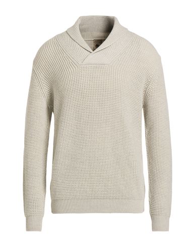 H953 Man Sweater Light Grey Size 42 Merino Wool In Gray