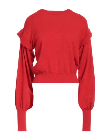Suoli Woman Sweater Red Size 8 Polyamide, Acrylic, Wool, Alpaca Wool, Elastane