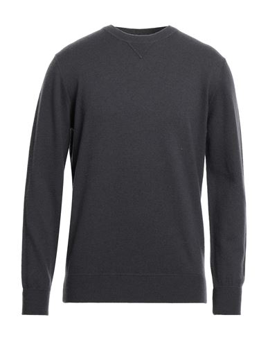 Kangra Cashmere Kangra Man Sweater Lead Size 42 Merino Wool In Grey