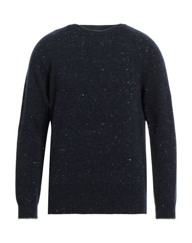 Simon Gray. Man Sweater Midnight Blue Size Xxl Wool, Cashmere, Polyamide