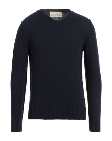Beaucoup .., Man Sweater Navy Blue Size Xl Wool, Polyamide