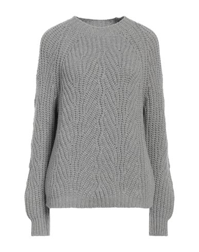 Aragona Woman Sweater Grey Size 10 Cashmere
