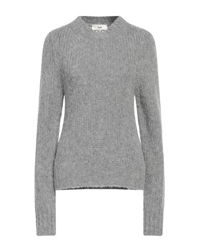 Suoli Woman Sweater Grey Size 8 Acrylic, Alpaca Wool, Wool, Polyamide
