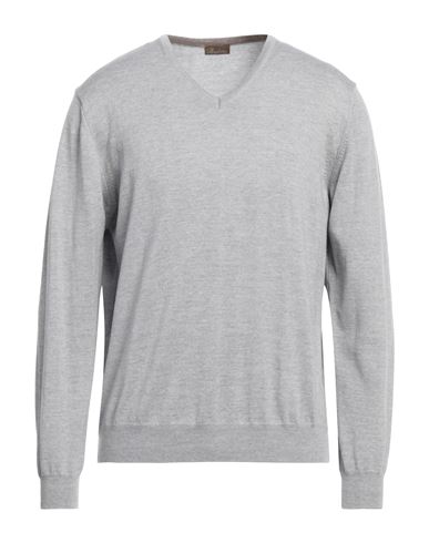 Stenströms Man Sweater Grey Size Xxl Merino Wool