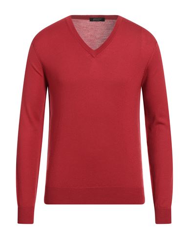 Aragona Man Sweater Red Size 42 Wool