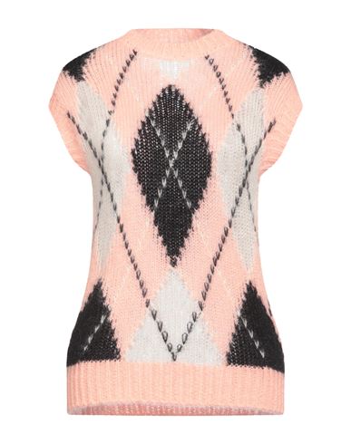 Tessa . Woman Sweater Pink Size S Mohair Wool, Polyamide, Wool