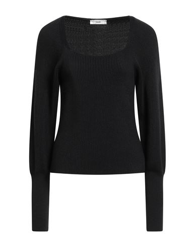 Suoli Woman Sweater Black Size 8 Virgin Wool