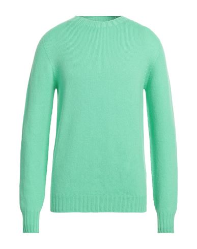 Aragona Man Sweater Light Green Size 42 Wool, Cashmere