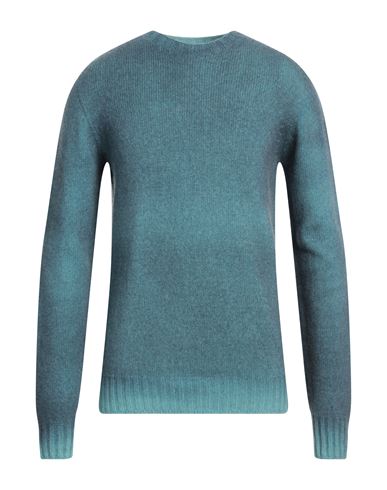 Aragona Man Sweater Deep Jade Size 38 Wool, Cashmere In Green
