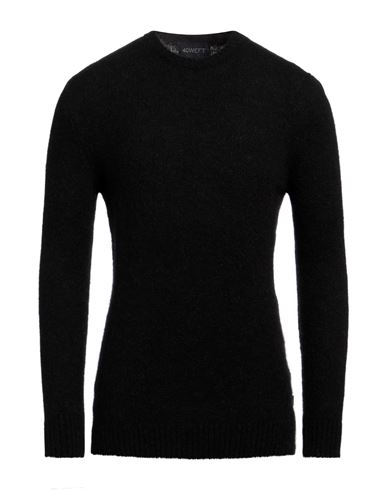 40weft Man Sweater Black Size Xxl Acrylic, Polyamide, Mohair Wool, Wool, Elastane