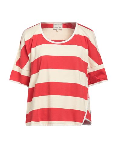 Alessia Santi Woman T-shirt Red Size 2 Cotton