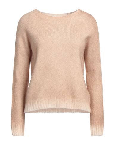Aragona Woman Sweater Sand Size 6 Wool, Cashmere In Beige
