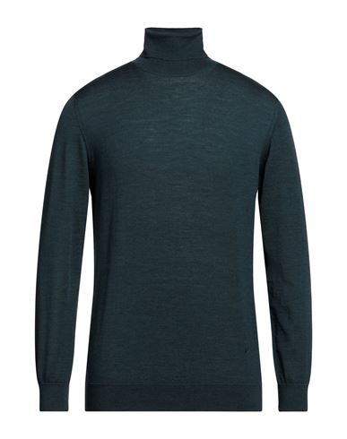 Isaia Man Sweater Dark Green Size 3xl Wool