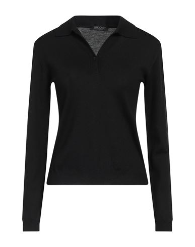 Aragona Woman Sweater Black Size 10 Wool