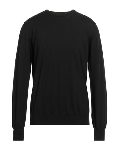 Alpha Massimo Rebecchi Man Sweater Black Size 44 Merino Wool