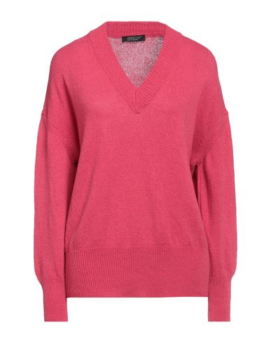 Aragona Woman Sweater Coral Size 8 Cashmere In Red