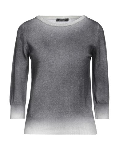 Aragona Woman Sweater Lead Size 10 Wool In Grey
