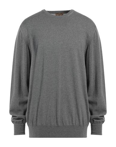 Shop Alpha Massimo Rebecchi Man Sweater Grey Size 46 Merino Wool