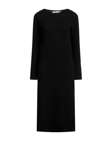 Shop Jucca Woman Midi Dress Black Size M Cashmere