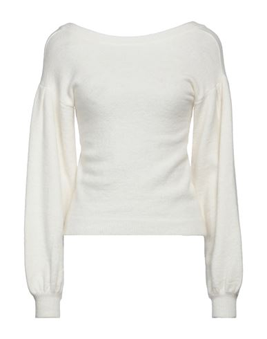 Suoli Woman Sweater Ivory Size 6 Polyamide, Acrylic, Wool, Alpaca Wool, Elastane In White