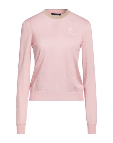 Rochas Woman Sweater Light Pink Size S Cashmere
