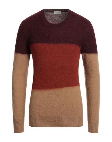 Altea Man Sweater Deep Purple Size L Chlorofiber, Alpaca Wool, Wool