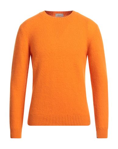 Altea Man Sweater Orange Size M Virgin Wool, Polyamide