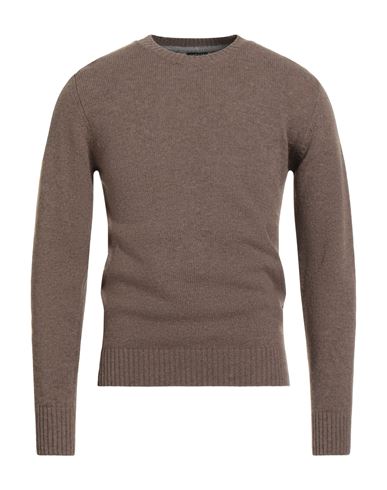 Retois Man Sweater Brown Size L Merino Wool